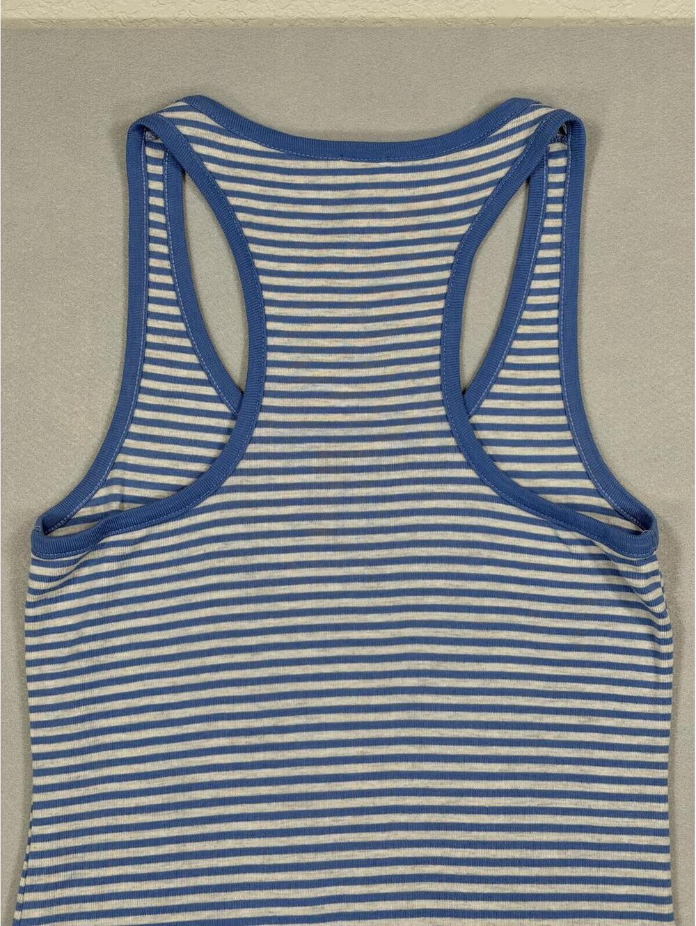 Splendid Bodycon Striped Racerback Midi Dress Size M Casual Summer Vacation - Picture 4 of 12